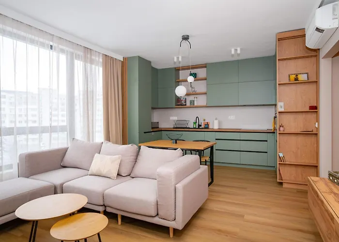 아파트 Spacious 2br - Modern Design